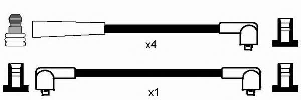 NGK 0759 Дроти високовольтні, комплект 0759: Приваблива ціна - Купити у Польщі на 2407.PL!