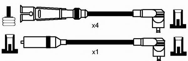 NGK 0937 Ignition cable kit 0937: Buy near me in Poland at 2407.PL - Good price!