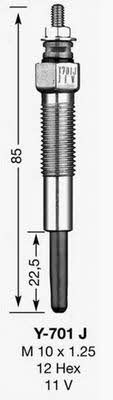 NGK 1566 Glow plug 1566: Buy near me at 2407.PL in Poland at an Affordable price!