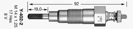 NGK 4926 Glow plug 4926: Buy near me at 2407.PL in Poland at an Affordable price!