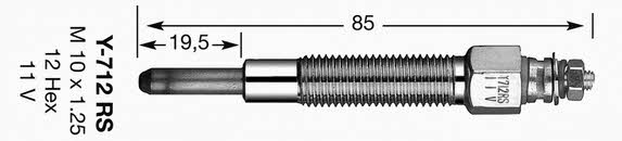 NGK 6140 Glow plug 6140: Buy near me at 2407.PL in Poland at an Affordable price!