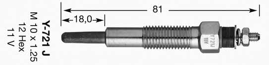 NGK 6919 Glow plug 6919: Buy near me at 2407.PL in Poland at an Affordable price!