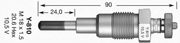 NGK 6929 Glow plug 6929: Buy near me at 2407.PL in Poland at an Affordable price!