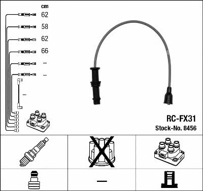 NGK 8456 Zündkabel kit 8456: Kaufen Sie zu einem guten Preis in Polen bei 2407.PL!