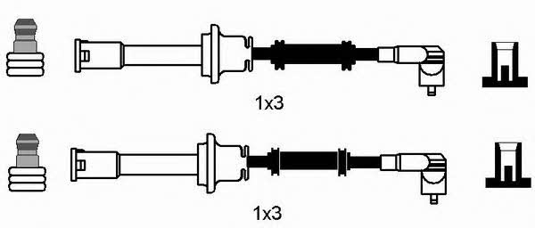 NGK 8575 Ignition cable kit 8575: Buy near me in Poland at 2407.PL - Good price!