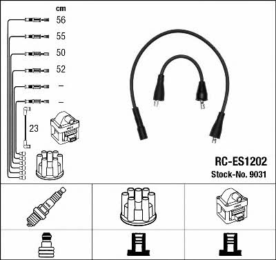 NGK 9031 Ignition cable kit 9031: Buy near me in Poland at 2407.PL - Good price!