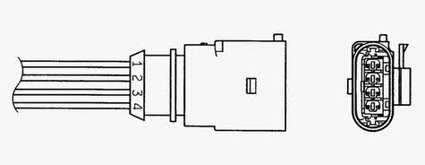 NTK 90405 Lambda sensor 90405: Buy near me in Poland at 2407.PL - Good price!