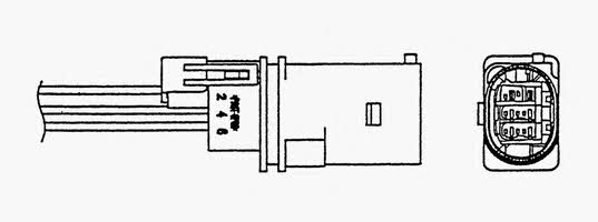 NTK 92043 Lambda sensor 92043: Buy near me in Poland at 2407.PL - Good price!