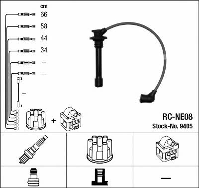 NGK 9405 Zündkabel kit 9405: Kaufen Sie zu einem guten Preis in Polen bei 2407.PL!