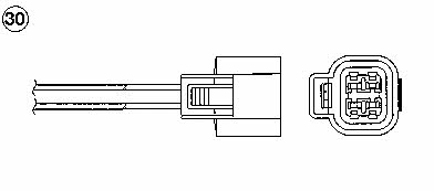 NTK 96284 Lambda sensor 96284: Buy near me in Poland at 2407.PL - Good price!