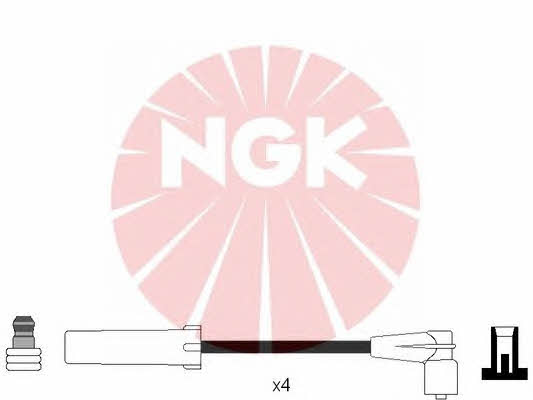 NGK 4054 Провода высоковольтные, комплект 4054: Отличная цена - Купить в Польше на 2407.PL!