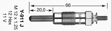 NGK 4290 Glow plug 4290: Buy near me at 2407.PL in Poland at an Affordable price!
