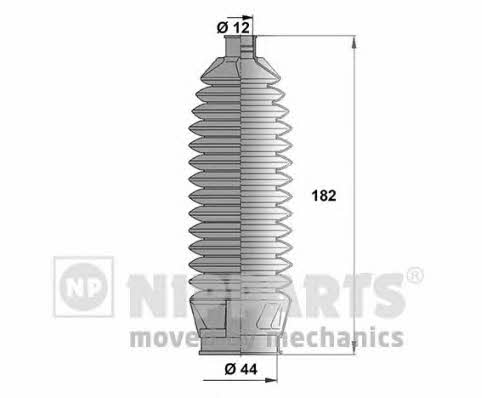 Nipparts N2854010 Osłona przeciwpyłowa drążka kierowniczego, komplet N2854010: Dobra cena w Polsce na 2407.PL - Kup Teraz!