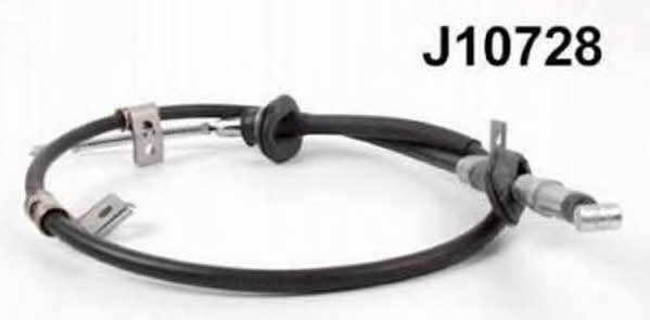 Nipparts J10728 Parking brake cable, right J10728: Buy near me in Poland at 2407.PL - Good price!