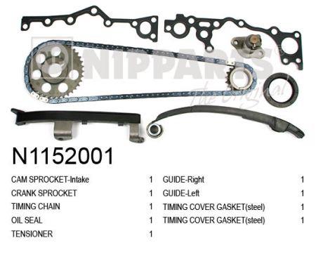 Nipparts N1152001 Timing chain kit N1152001: Buy near me in Poland at 2407.PL - Good price!