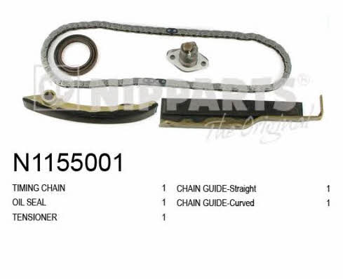 Nipparts N1155001 Timing chain kit N1155001: Buy near me in Poland at 2407.PL - Good price!