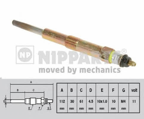 Nipparts J5710501 Glow plug J5710501: Buy near me in Poland at 2407.PL - Good price!