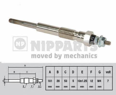 Nipparts J5712000 Glow plug J5712000: Buy near me in Poland at 2407.PL - Good price!