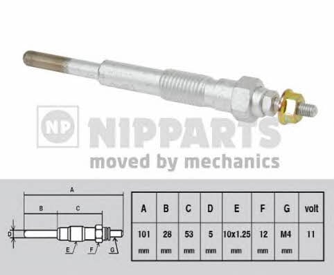 Nipparts J5716001 Glow plug J5716001: Buy near me in Poland at 2407.PL - Good price!