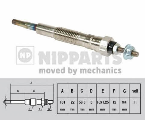 Nipparts J5718000 Glow plug J5718000: Buy near me in Poland at 2407.PL - Good price!