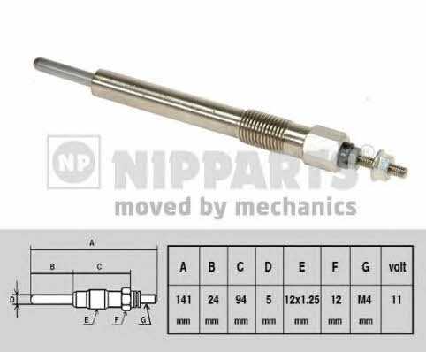 Nipparts J5719006 Świeca żarowa J5719006: Dobra cena w Polsce na 2407.PL - Kup Teraz!