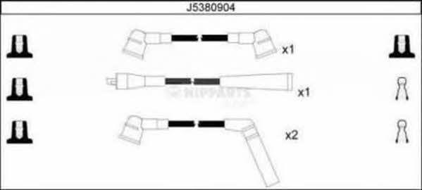 Nipparts J5380904 Ignition cable kit J5380904: Buy near me in Poland at 2407.PL - Good price!