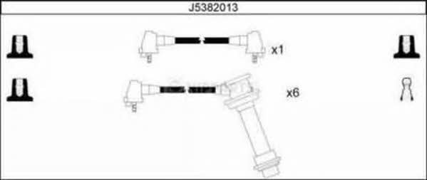 Nipparts J5382013 Ignition cable kit J5382013: Buy near me in Poland at 2407.PL - Good price!