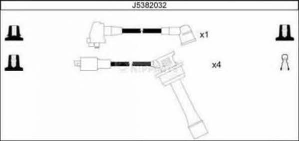 Nipparts J5382032 Ignition cable kit J5382032: Buy near me in Poland at 2407.PL - Good price!