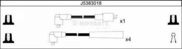 Nipparts J5383018 Przewody wysokiego napięcia, komplet J5383018: Dobra cena w Polsce na 2407.PL - Kup Teraz!