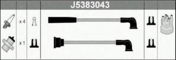 Nipparts J5383043 Провода высоковольтные, комплект J5383043: Отличная цена - Купить в Польше на 2407.PL!