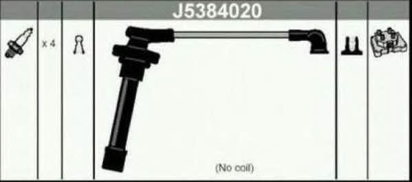 Nipparts J5384020 Провода высоковольтные, комплект J5384020: Отличная цена - Купить в Польше на 2407.PL!