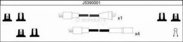 Nipparts J5390001 Ignition cable kit J5390001: Buy near me in Poland at 2407.PL - Good price!