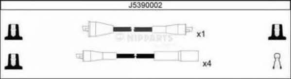 Nipparts J5390002 Дроти високовольтні, комплект J5390002: Приваблива ціна - Купити у Польщі на 2407.PL!