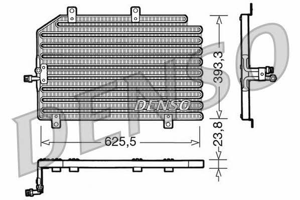 Nippon pieces DCN01022 Радиатор кондиционера (Конденсатор) DCN01022: Отличная цена - Купить в Польше на 2407.PL!