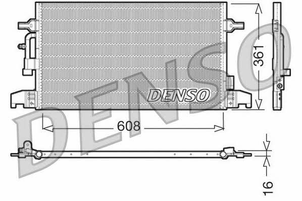 Nippon pieces DCN02016 Радіатор кондиціонера (Конденсатор) DCN02016: Приваблива ціна - Купити у Польщі на 2407.PL!