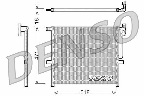 Nippon pieces DCN05001 Радиатор кондиционера (Конденсатор) DCN05001: Отличная цена - Купить в Польше на 2407.PL!