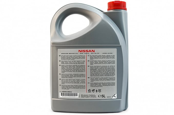 Olej silnikowy Nissan Motor Oil FS 10W-40, 5L Nissan KE900-99942