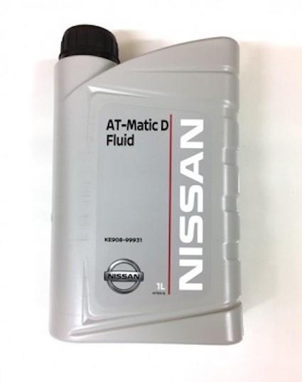 Olej przekładniowy Nissan ATF Matic Fluid D, 1L Nissan KE908-99931