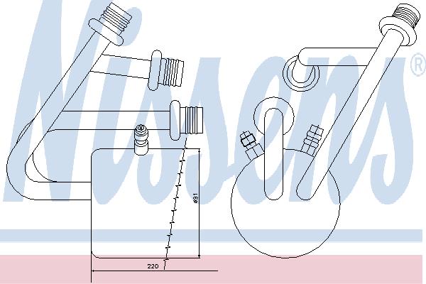 Nissens 95394 Osuszacz klimatyzatora 95394: Dobra cena w Polsce na 2407.PL - Kup Teraz!