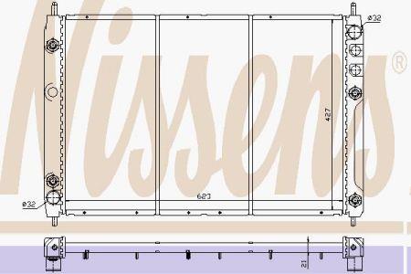 Nissens 63317 Chłodnica, układ chłodzenia silnika 63317: Dobra cena w Polsce na 2407.PL - Kup Teraz!
