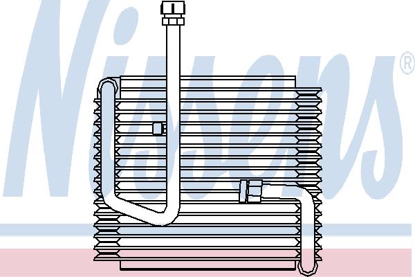 Nissens 92046 Air conditioner evaporator 92046: Buy near me in Poland at 2407.PL - Good price!