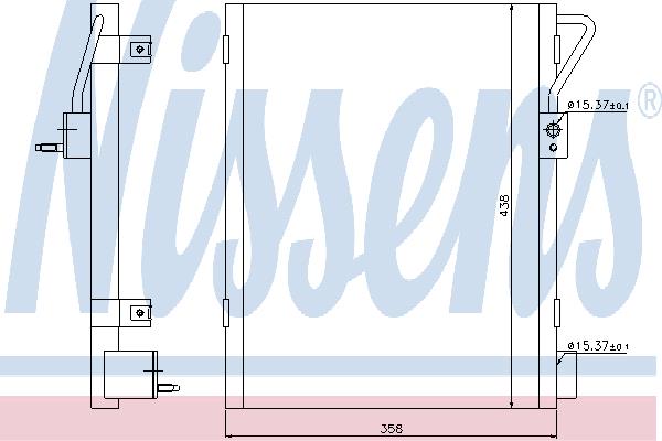 Nissens 940019 Moduł chłodzący 940019: Atrakcyjna cena w Polsce na 2407.PL - Zamów teraz!