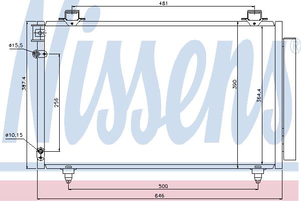 Nissens 940081 Kühlmodul 940081: Kaufen Sie zu einem guten Preis in Polen bei 2407.PL!