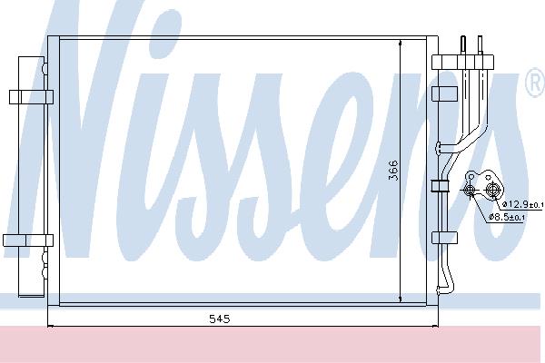 Nissens 940251 Cooler Module 940251: Buy near me in Poland at 2407.PL - Good price!