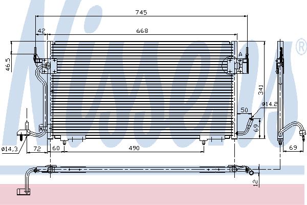 Nissens 94276 Cooler Module 94276: Buy near me at 2407.PL in Poland at an Affordable price!
