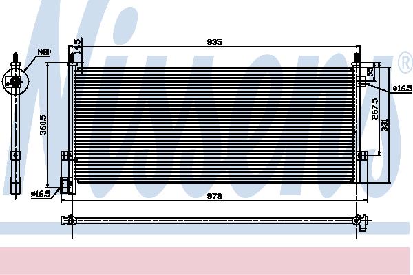 Nissens 94582 Kühlmodul 94582: Kaufen Sie zu einem guten Preis in Polen bei 2407.PL!