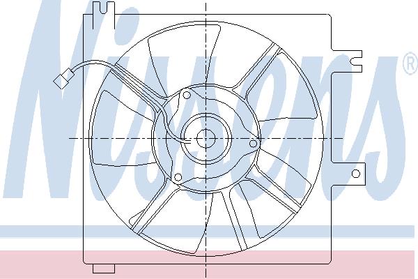 Nissens 85339 Вентилятор радіатора охолодження 85339: Приваблива ціна - Купити у Польщі на 2407.PL!