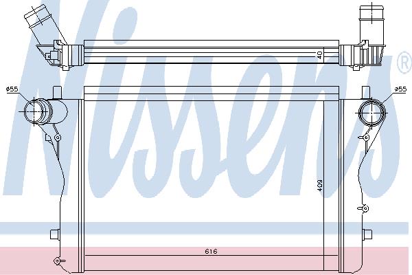 Nissens 96420 Chłodnica powietrza doładowującego (intercooler) 96420: Dobra cena w Polsce na 2407.PL - Kup Teraz!