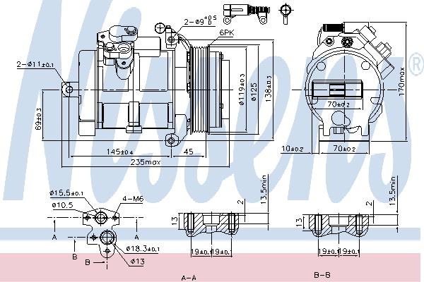 Nissens 89606 Компресор 89606: Приваблива ціна - Купити у Польщі на 2407.PL!