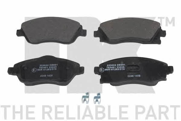 NK 223624 Brake Pad Set, disc brake 223624: Buy near me at 2407.PL in Poland at an Affordable price!